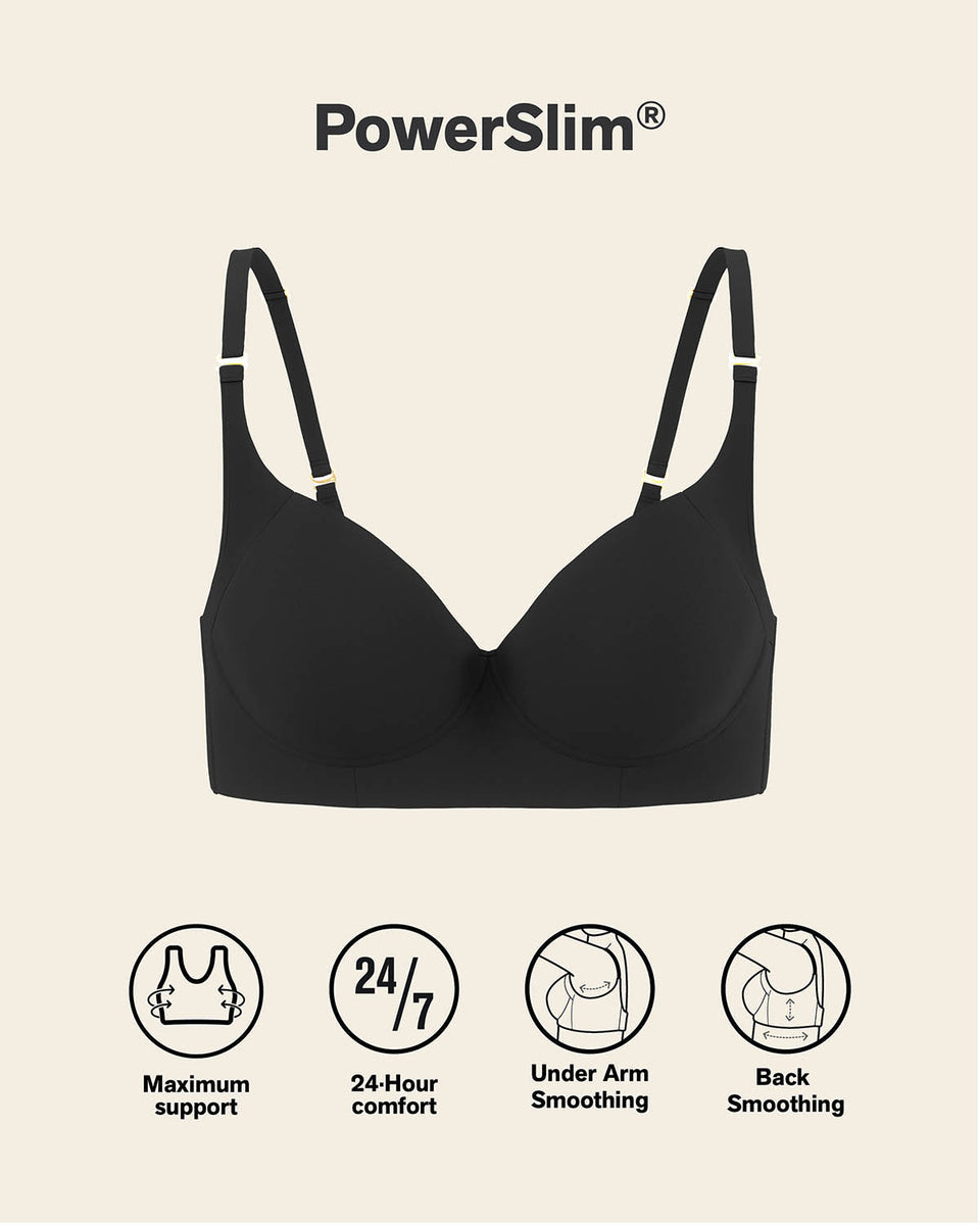 Back Smoothing Bra with Soft Full Coverage Cups