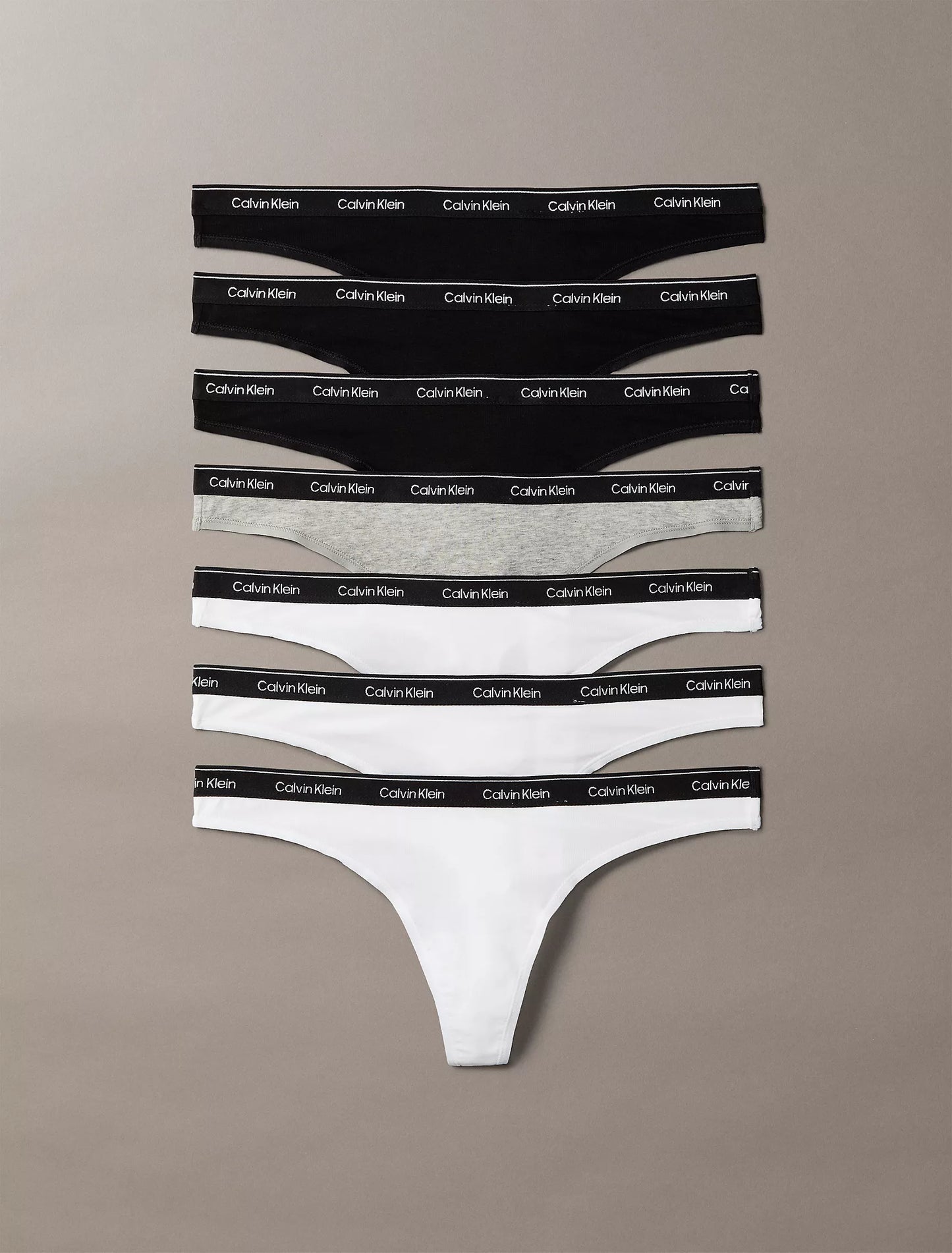 CK Icon Logo 7-Pack Thong