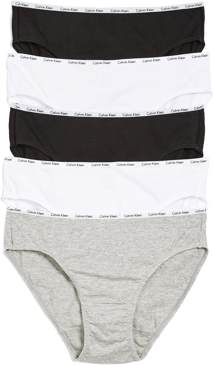 CK Women’s Cotton Stretch Logo Bikini Panties, Multipack